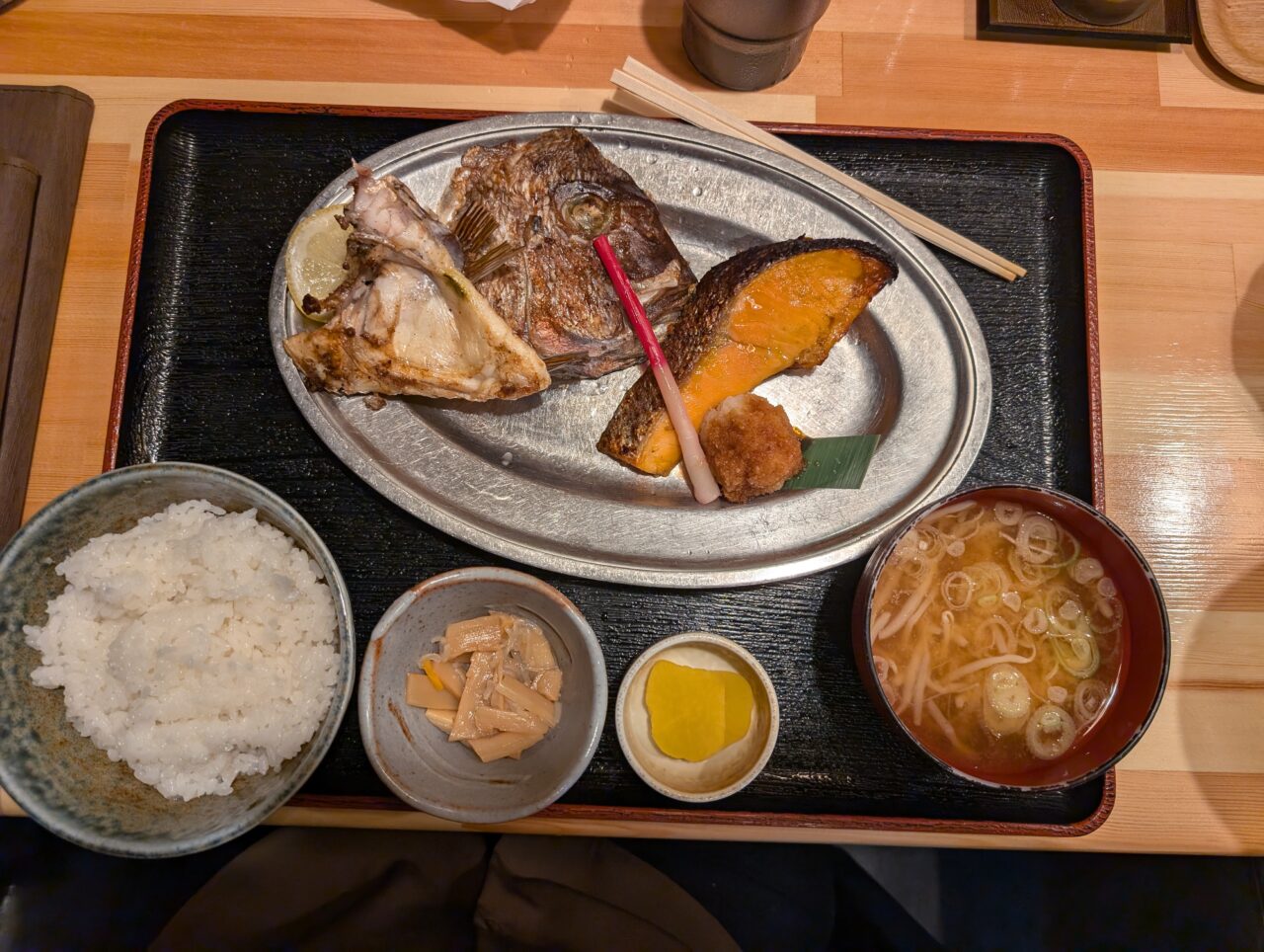 江釣子屋焼き魚定食