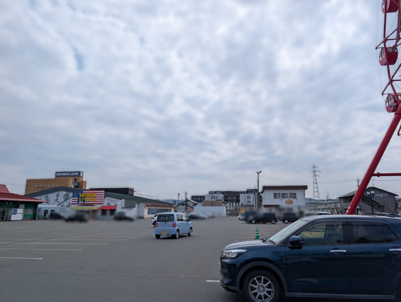 アメワ駐車場