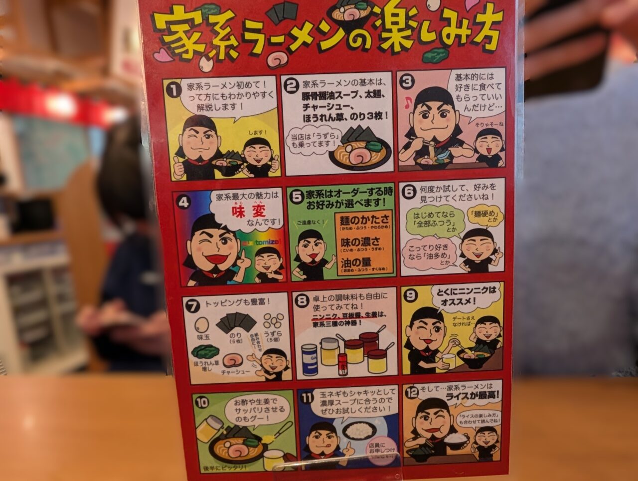 ラーメンの楽しみ方