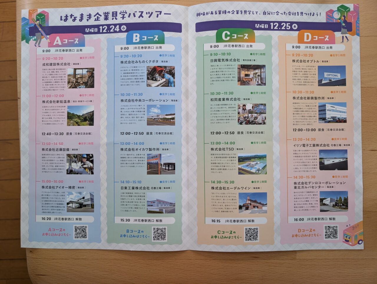 はなまき企業見学ツアー