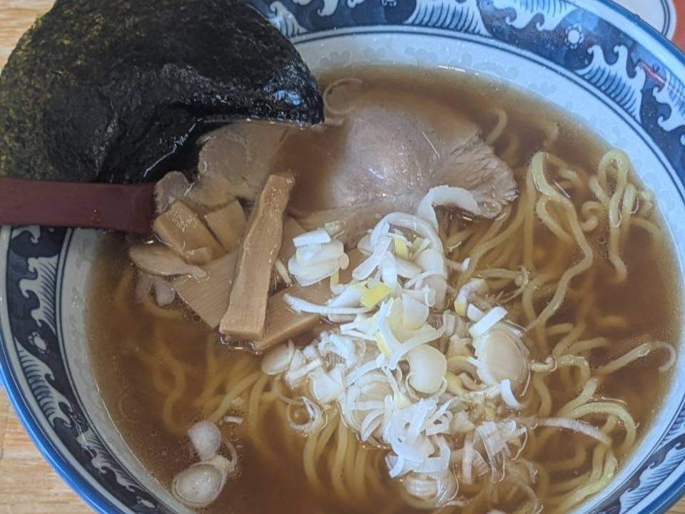 めん丸醬油ラーメン