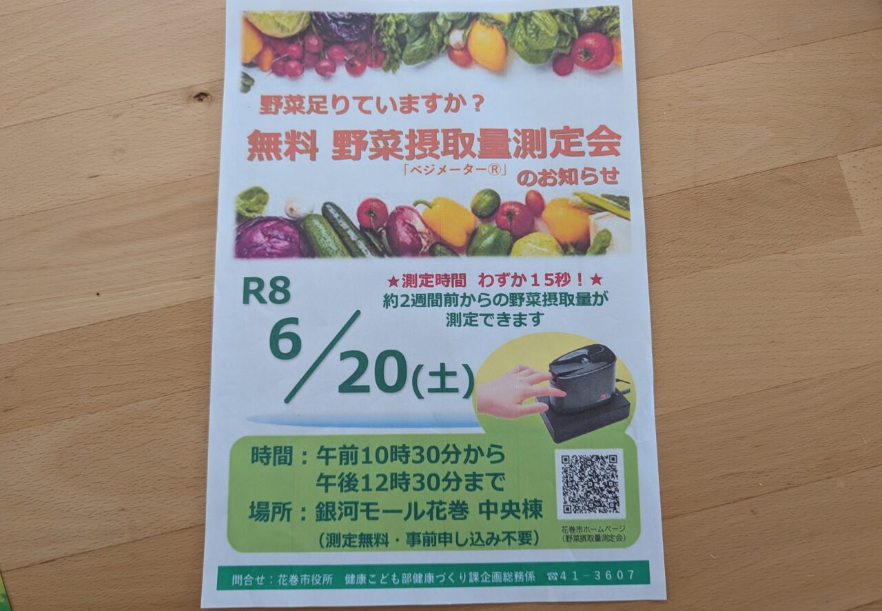野菜測定会